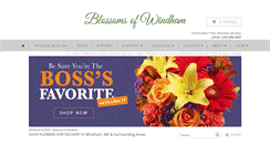 Desktop Screenshot of blossomsofwindham.com