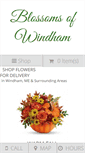 Mobile Screenshot of blossomsofwindham.com